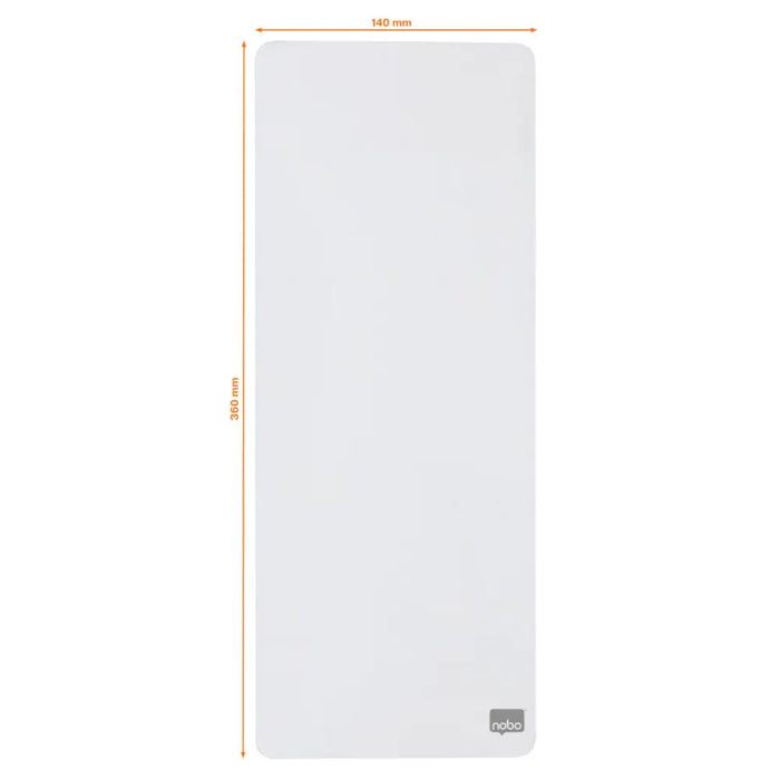 Бяла дъска Nobo 14 x 36 cm