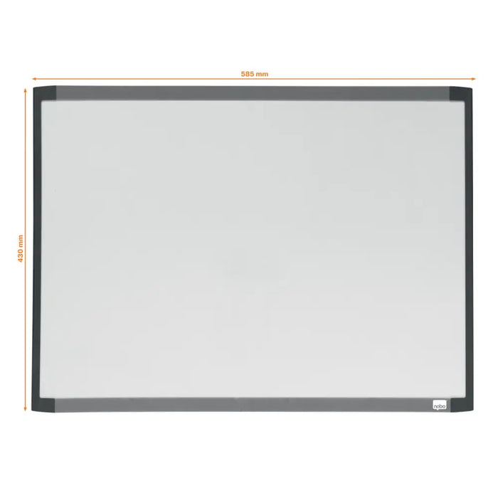 Бяла дъска Nobo 58,5 x 43 cm