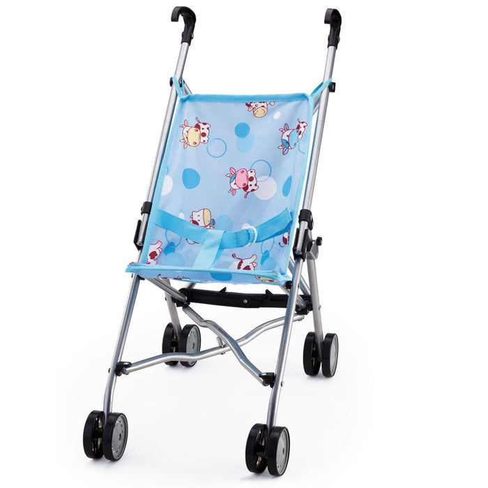 Количка за кукли Bayer - Buggy, синя