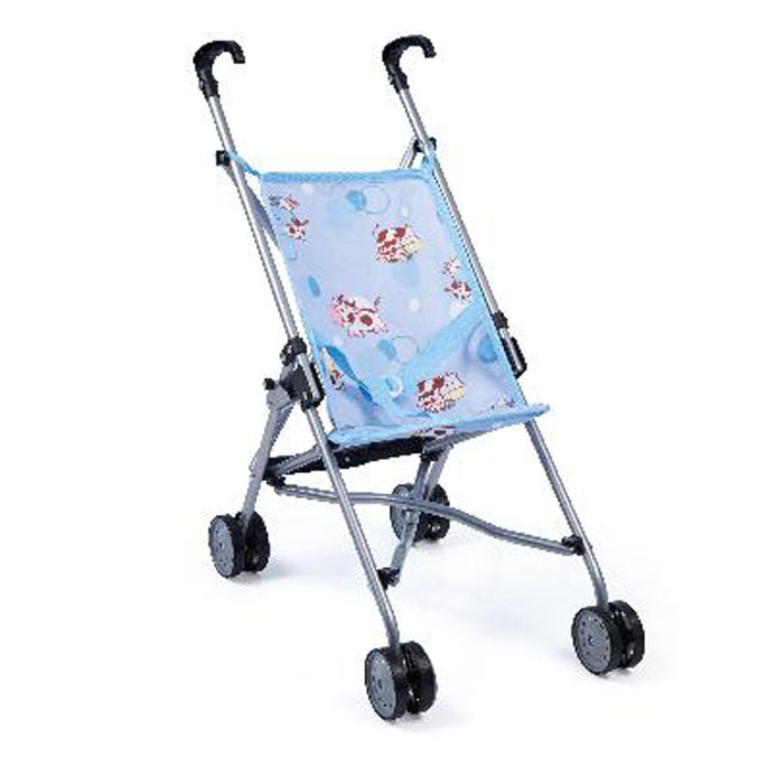 Количка за кукли Bayer - Buggy, синя