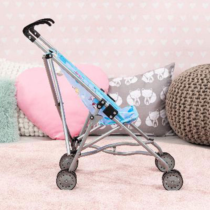 Количка за кукли Bayer - Buggy, синя
