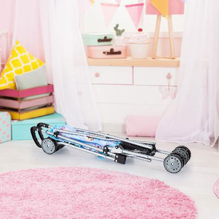 Количка за кукли Bayer - Buggy, синя