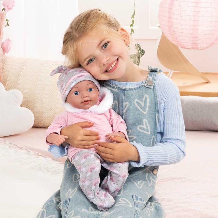 BAYER Кукла Бебе Reborn 38см. с Кош