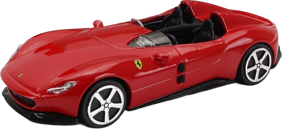 Метална кола Bburago - Ferrari Monza SP2, 1:43, червена