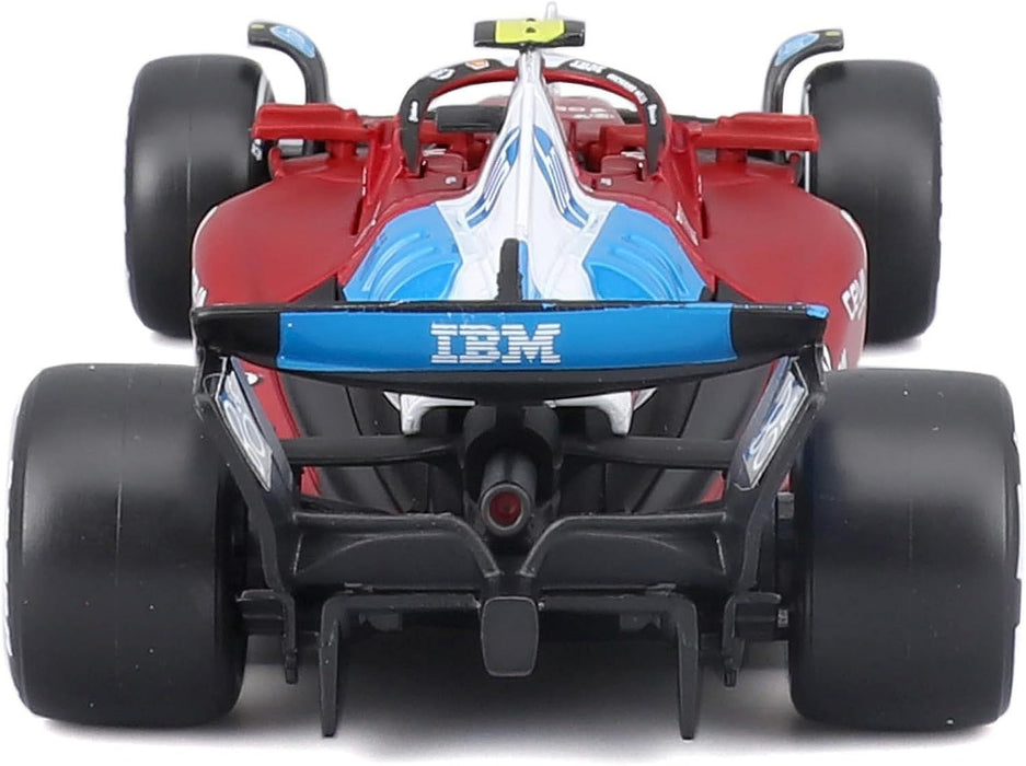 Метална количка Bburago - Ferrari SF-25, Charles Leclerc Miami GP 2025, 1:43