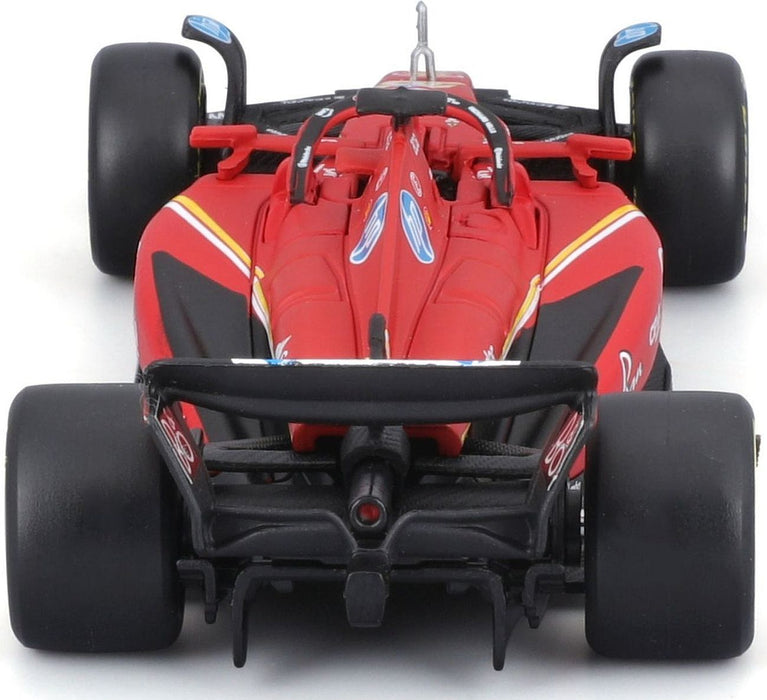 Комплект метални колички Bburago - Ferrari SF-24 Formula 1, 1:43, 2 броя