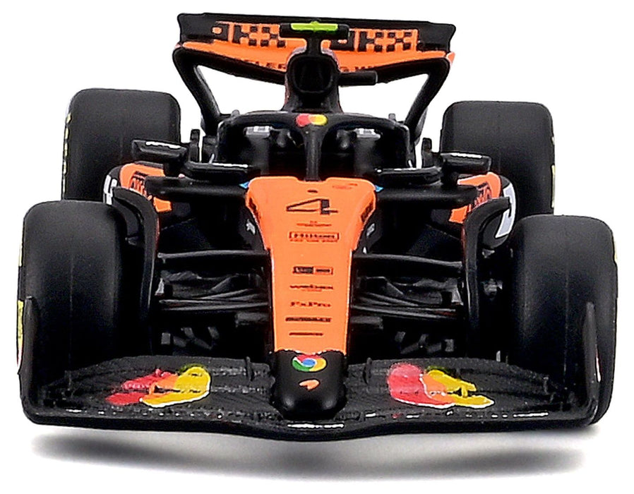 Метална количка Bburago - McLaren F1 MCL39, Lando Norris, 1:64