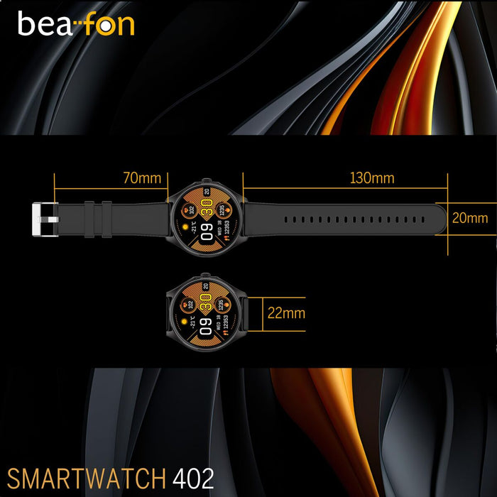 Смарт часовник beafon WATCH 402 43 mm 1,43" Черен