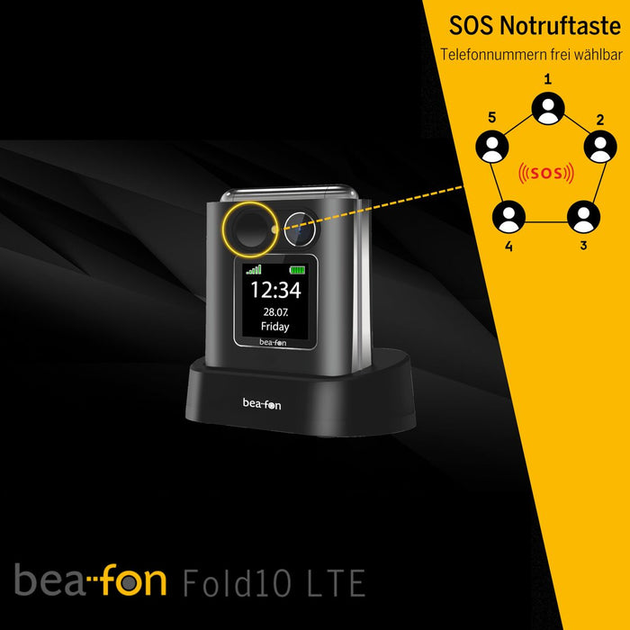 Безжичен телефон beafon FOLD10 LTE