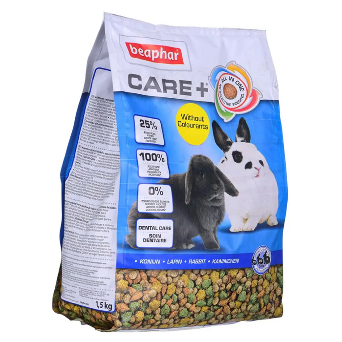 Beaphar Care + Rabbit храна за зайци - 1,5 кг