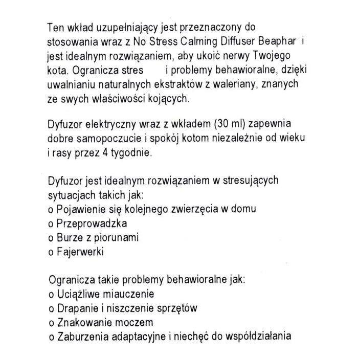 Beaphar феромон за котки дифузер - 30мл