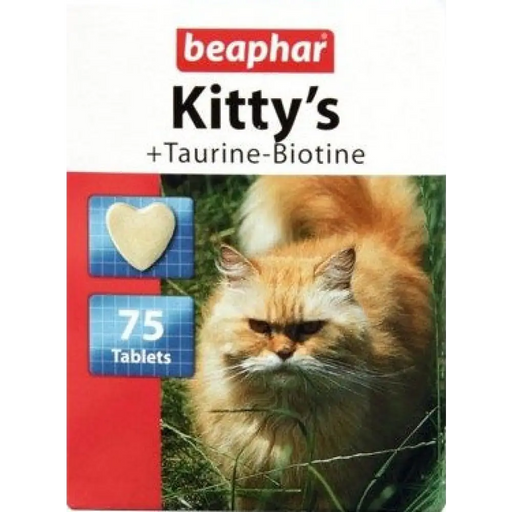 Beaphar Kitty’s + таурин-биотин котешка таблетка