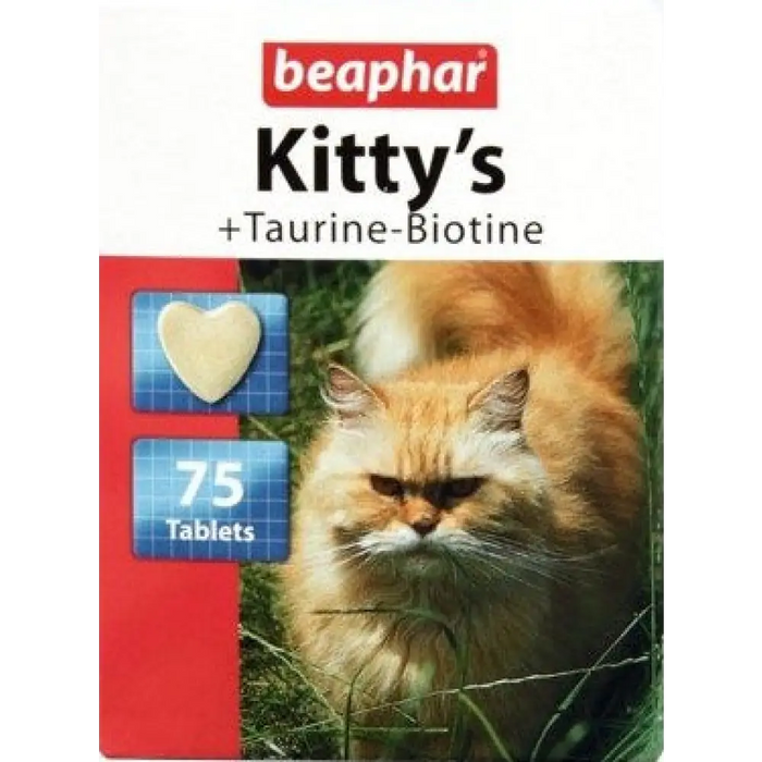 Beaphar Kitty’s + таурин-биотин котешка таблетка