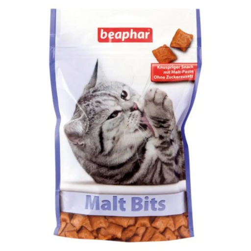Beaphar Malt Bits - лакомство за котки срещу пилобезоари