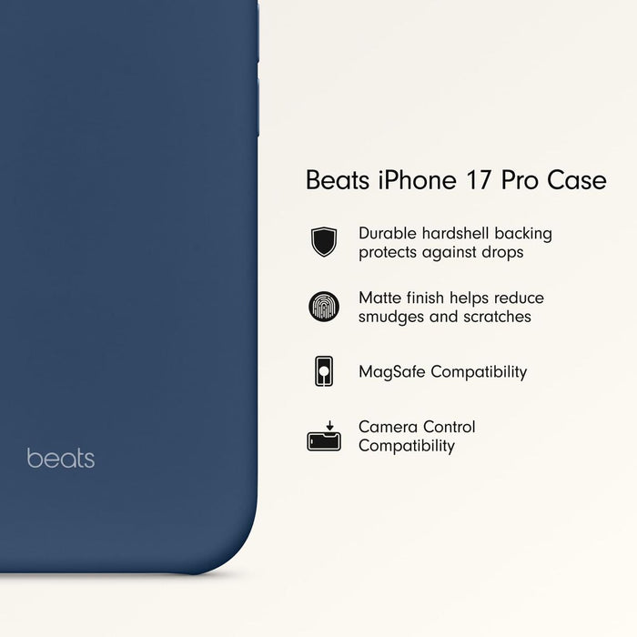 Калъф за мобилен телефон Beats iPhone 17 Pro Син Кобалтово Синьо Apple