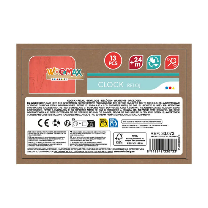 Бебешки часовник Colorbaby