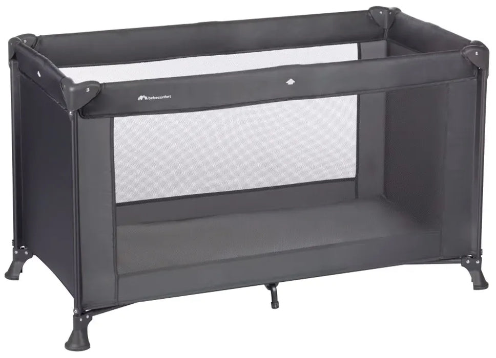 Бебешка кошара на 1 ниво Bebe Confort - Soft Dreams, Mineral Graphite