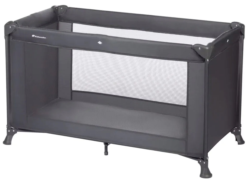 Бебешка кошара на 1 ниво Bebe Confort - Soft Dreams, Mineral Graphite