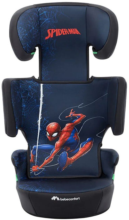 Стол за кола Bebe Confort - Hera i-fix, i-Size, 100-150 cm, Spiderman