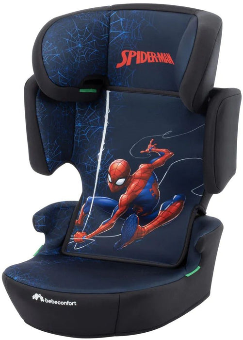 Стол за кола Bebe Confort - Hera i-fix, i-Size, 100-150 cm, Spiderman