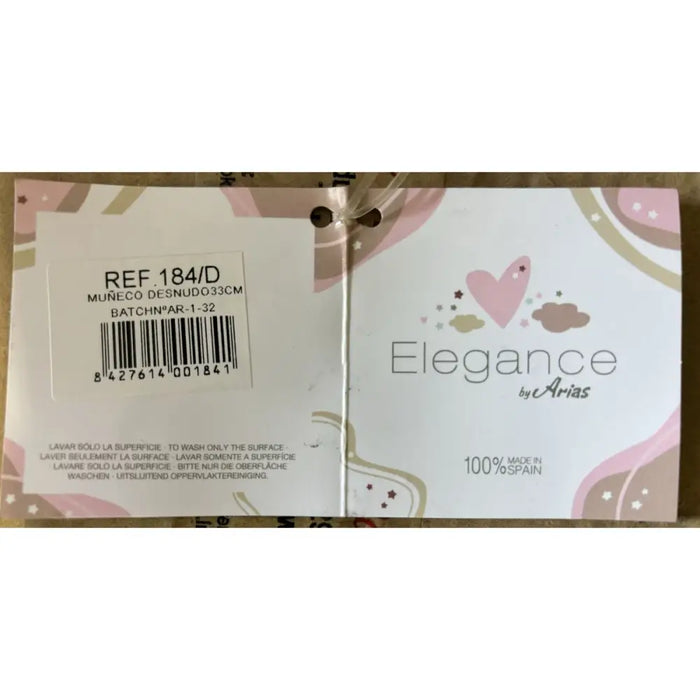 Бебешка кукла Arias 33 cm