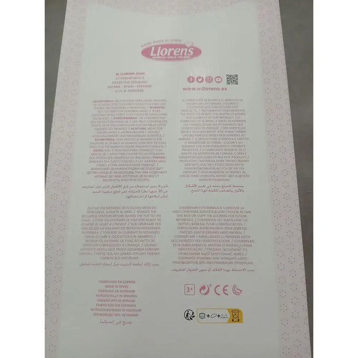 Бебешка кукла Llorens Mimi 42 cm