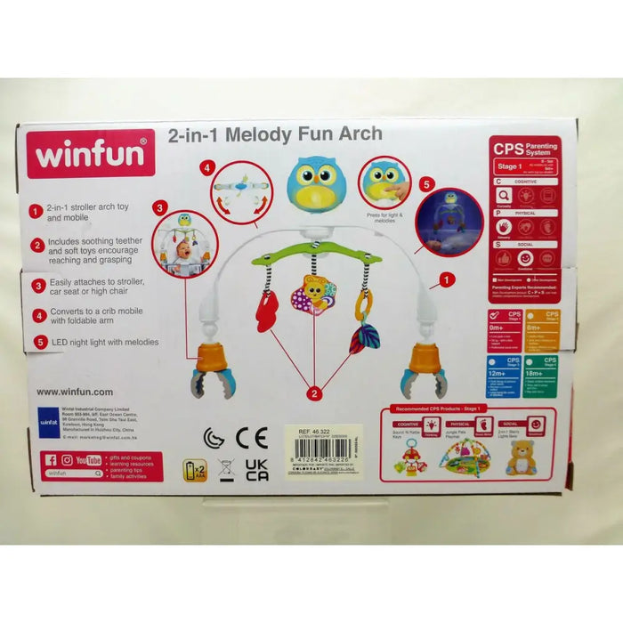 Бебешка Играчка Въртележка Winfun Плат Пластмаса 43 x 41 x