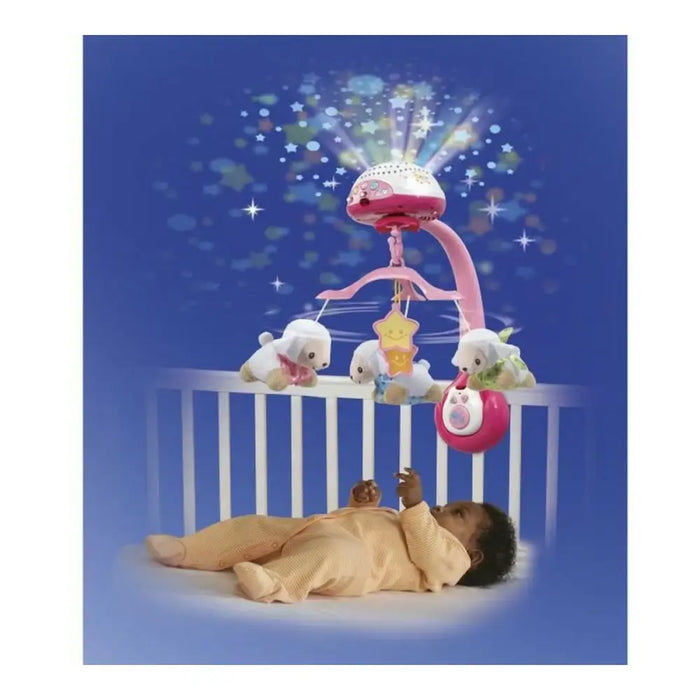 Бебешка играчка Vtech Baby Sheep Count Розов Пластмаса