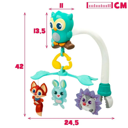 Бебешка Играчка Въртележка Winfun Гора 3 в 1 31,5 x 42 x