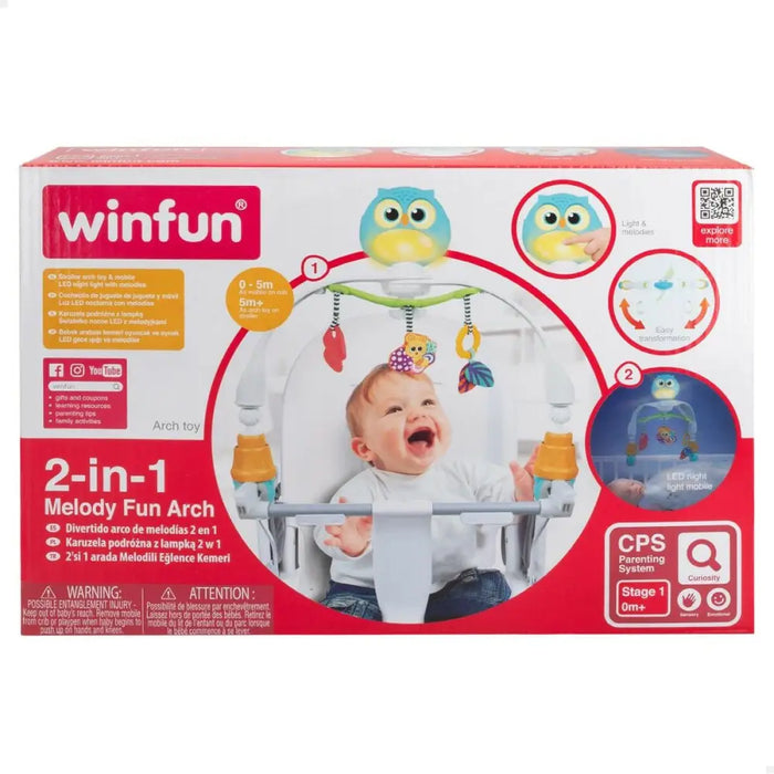 Бебешка Играчка Въртележка Winfun Плат Пластмаса 43 x 41 x
