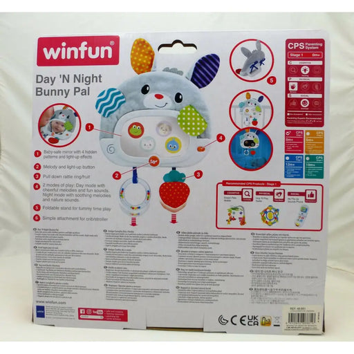 Бебешка играчка Winfun Заек 25 x 35 x 2,5 cm (4 броя)