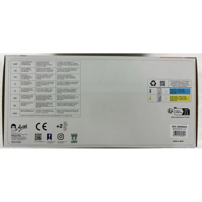 Бебешка кукла Arias Elegance 30 cm Сив