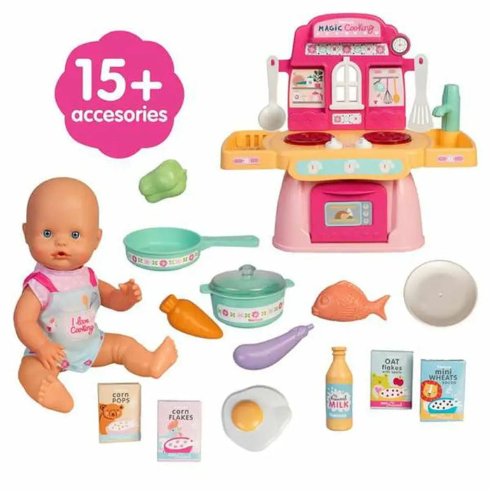 Бебешка кукла Famosa Magic Cooking 30 cm