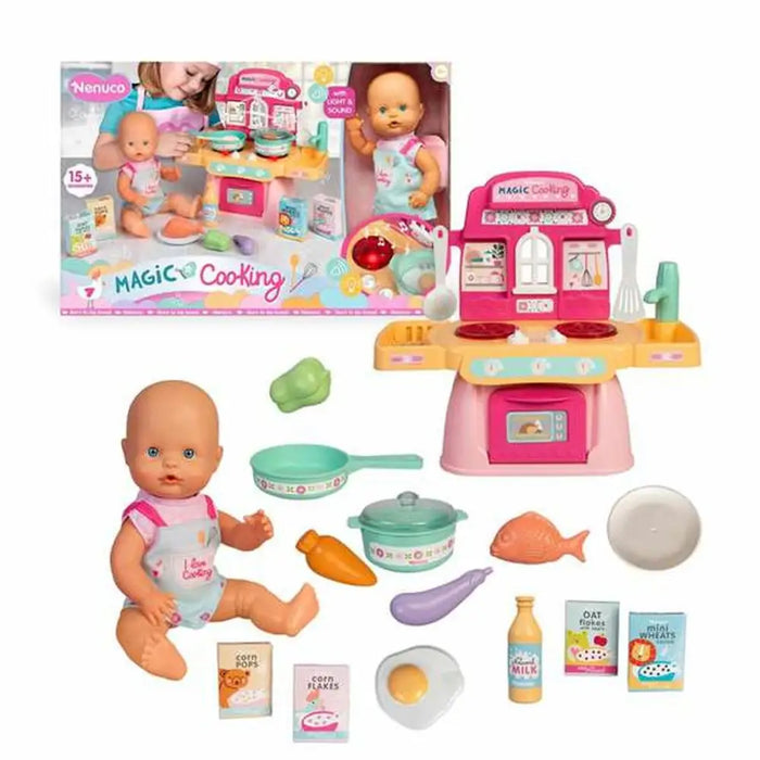 Бебешка кукла Famosa Magic Cooking 30 cm