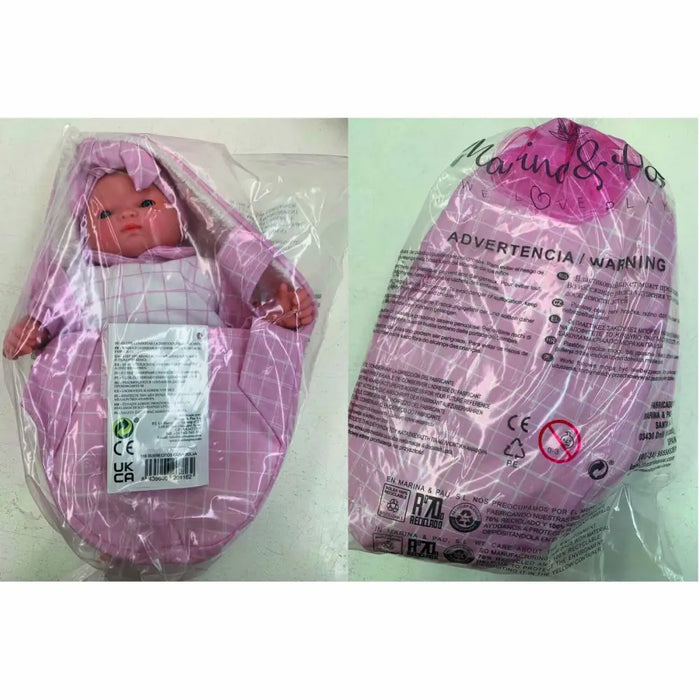 Бебешка кукла Marina & Pau 26 cm
