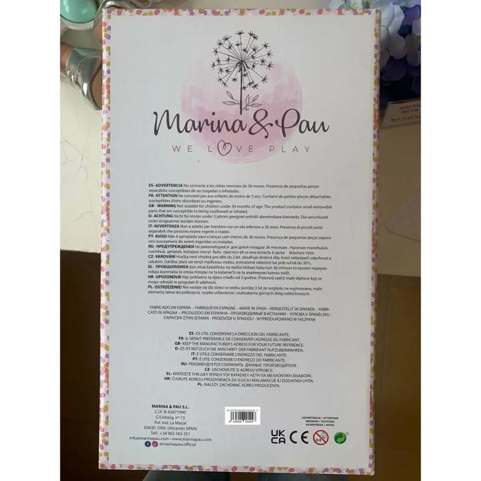 Бебешка кукла Marina & Pau Petite Winter 40 cm
