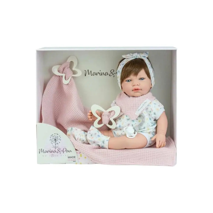 Бебешка кукла Marina & Pau Sweet Baby Farfalla 42 cm