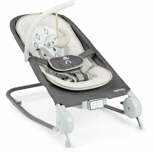 Бебешки Хамак Ingenuity Happy Belly Сив