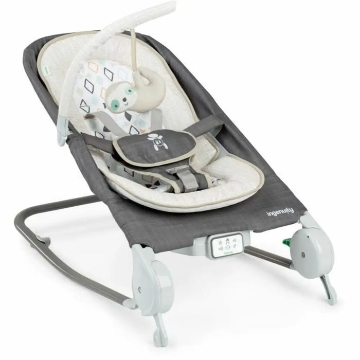 Бебешки Хамак Ingenuity Happy Belly Сив