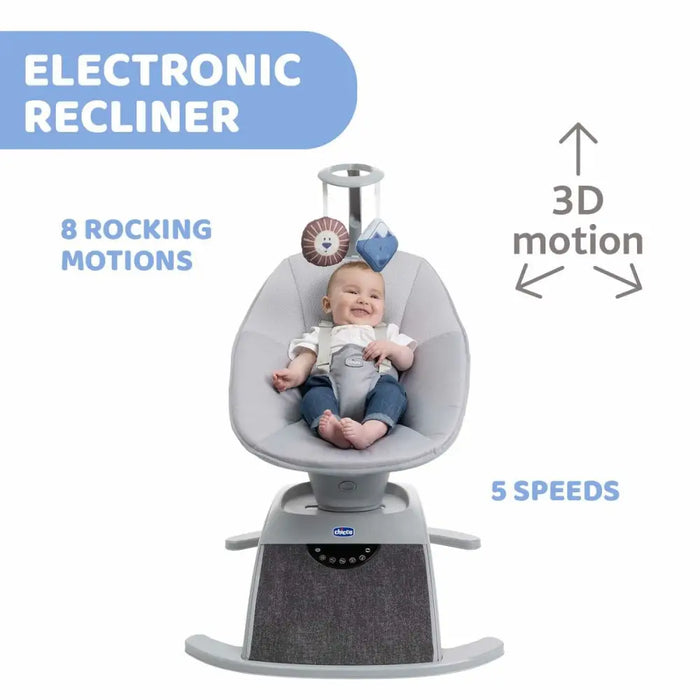 Бебешки Хамак Chicco 08079890160000 Черен Сив