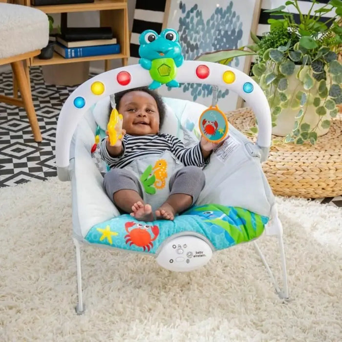 Бебешки Хамак Baby Einstein Ocean Син