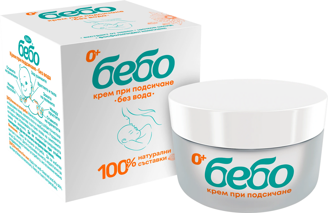 Крем при подсичане, натурални съставки(0+ месеца), 40 ml
