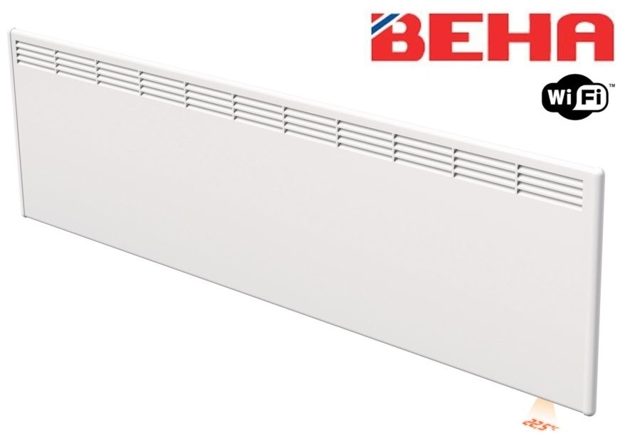 Електрически конвектор Beha - PV 20 Wi-Fi, 2000W, бял