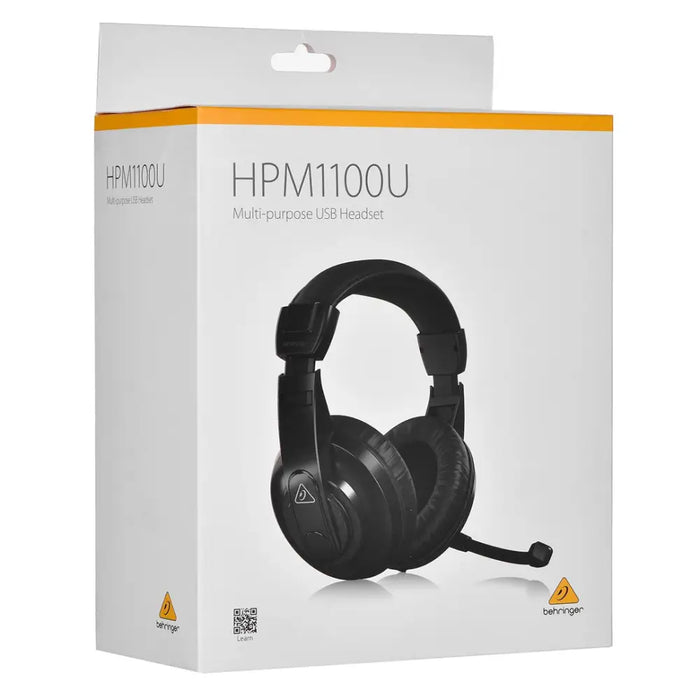 Behringer HPM1100 - затворени слушалки с микрофон и USB