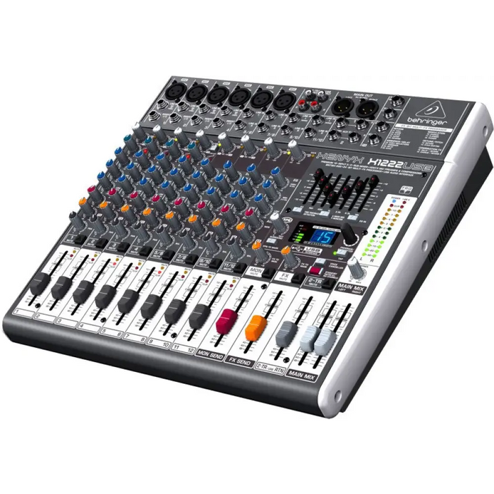 Behringer X1222USB аудио миксер 4 канала