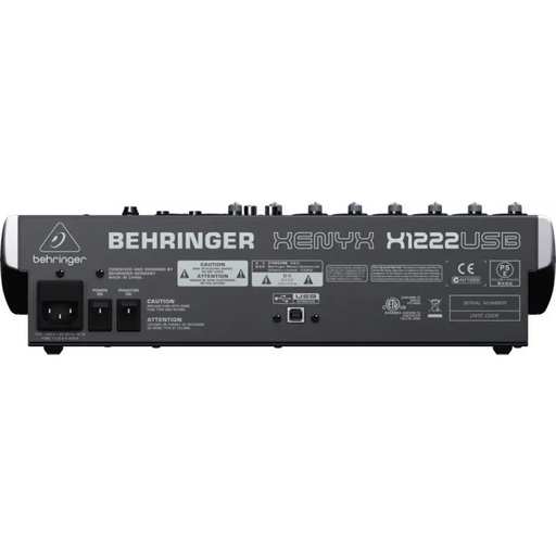 Behringer X1222USB аудио миксер 4 канала