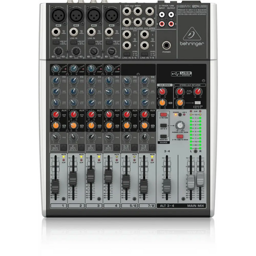Behringer Xenyx 1204USB аудио миксер 12 канала сив