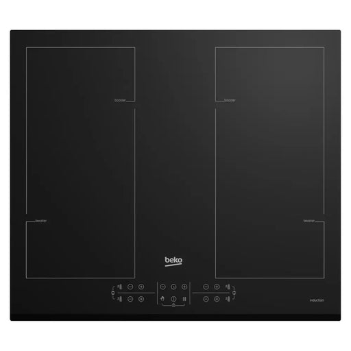 Beko HII64206F2MT Черен Зонален индукционен котлон 58 см