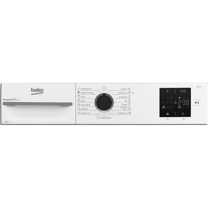 Сушилня BEKO BM3T 38230 W КОНДЕНЗАЦИОННА С ТЕРМОПОМПА, 8.0 kg