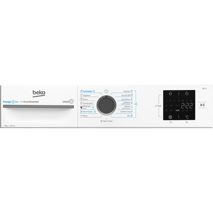 Пералня BEKO BM3WFSU 38213 WA 8.0 kg, 1200 об/min, ИНВЕРТОРЕН МОТОР